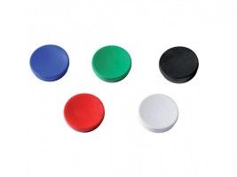 Set runde magnete (30mm) in 5 farben (10 magnete)*