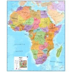 Kontinentkarte  Afrika 1:8.000.000