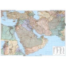 Landkarte Naher Osten 1:4.000.000