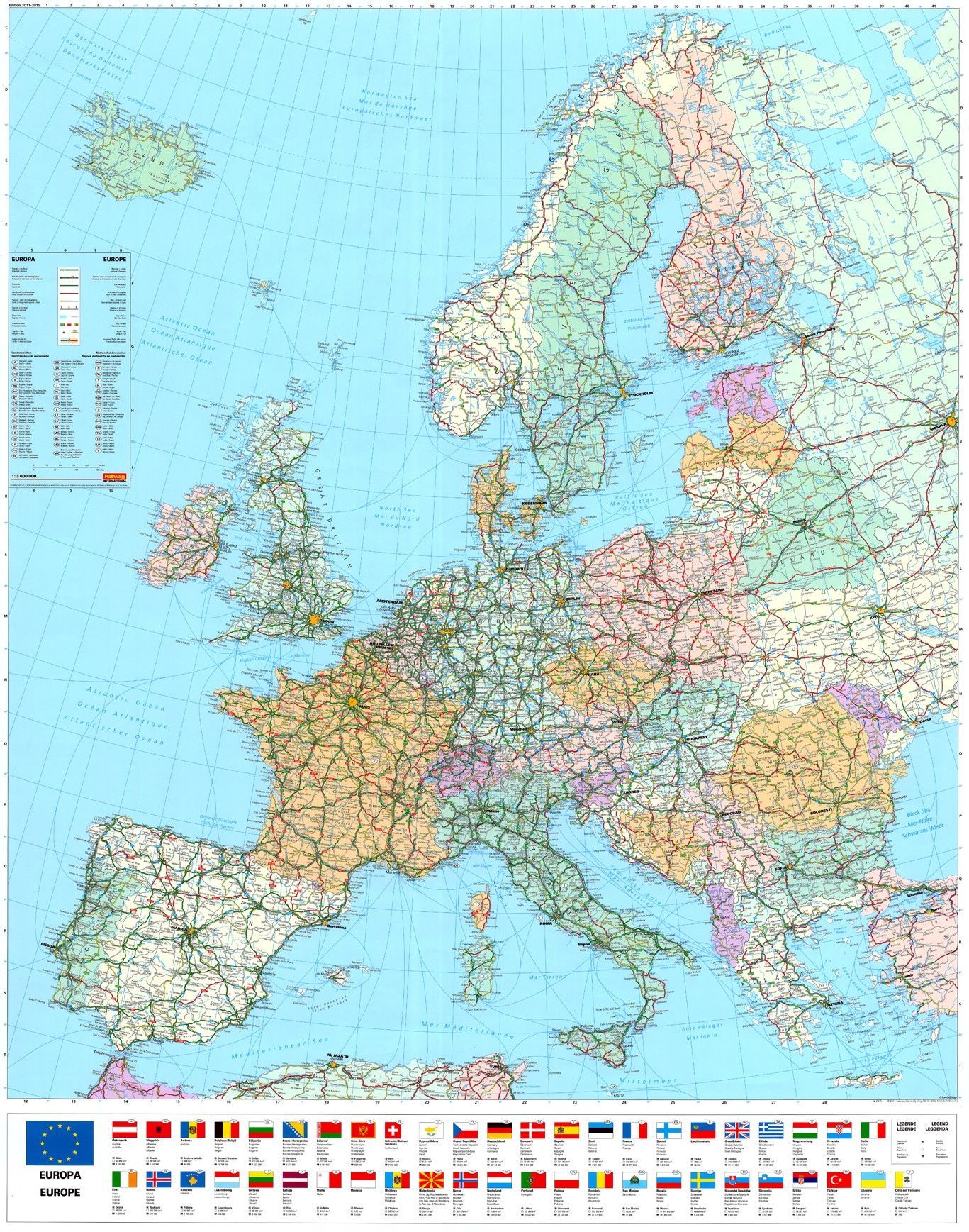 Europakaart E